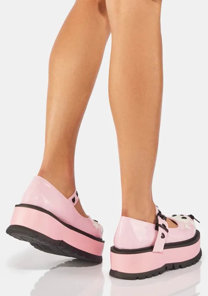 Baby Pink Slacker-27 Mary Janes
