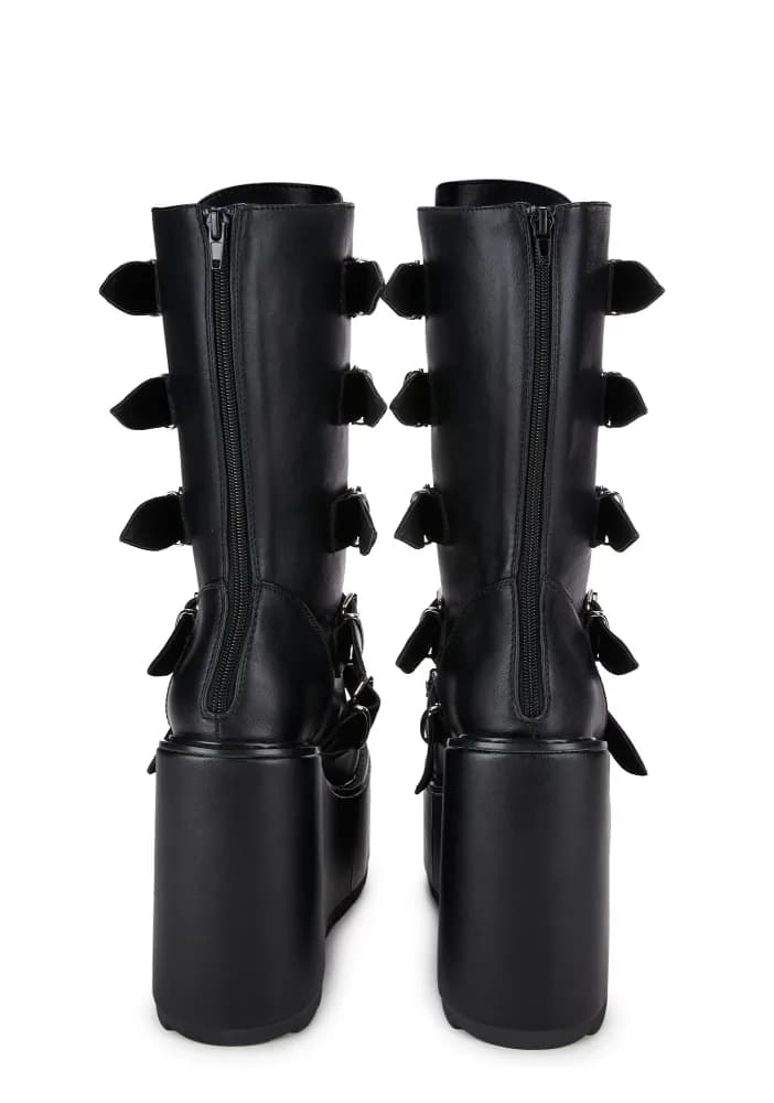 Dune Skull Platform Boots