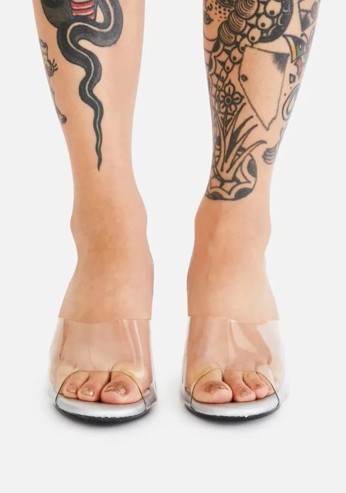 Belle Clear Heels