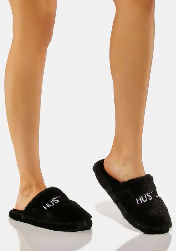 Hustler Faux Fur Slippers