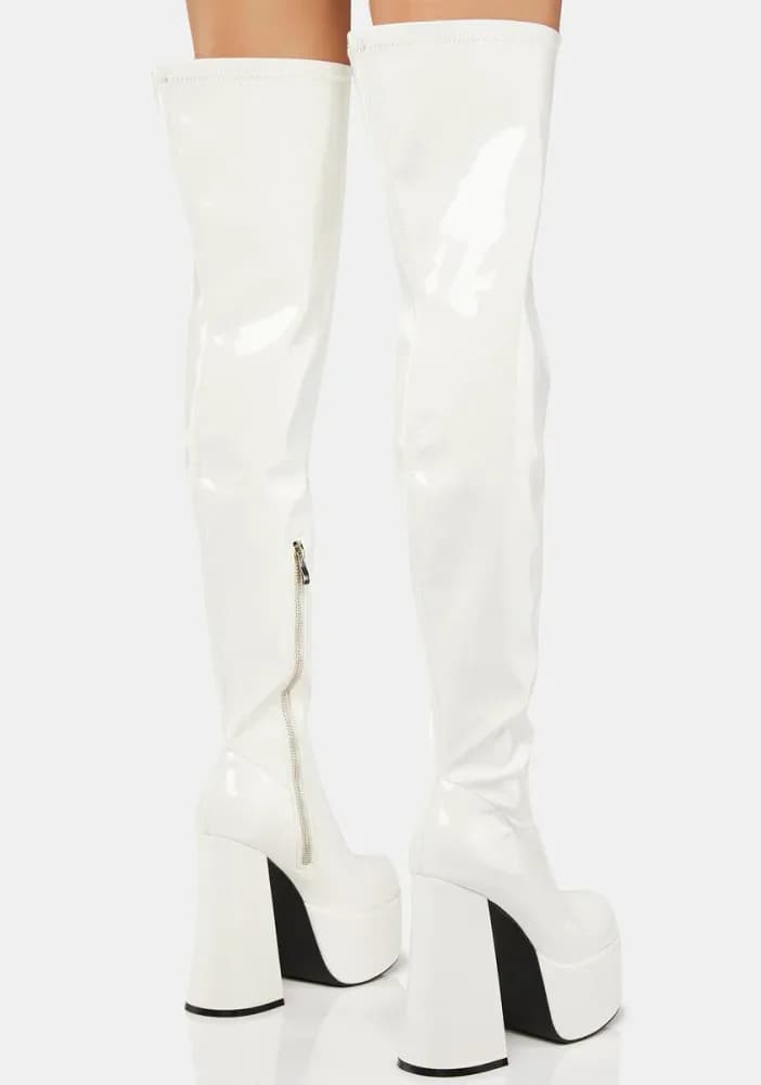 Iced The Wickedly Talented Thigh-High Boots