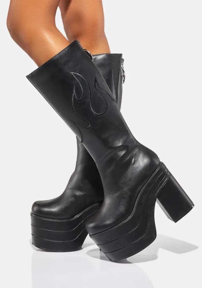 Inferno Platform Boots
