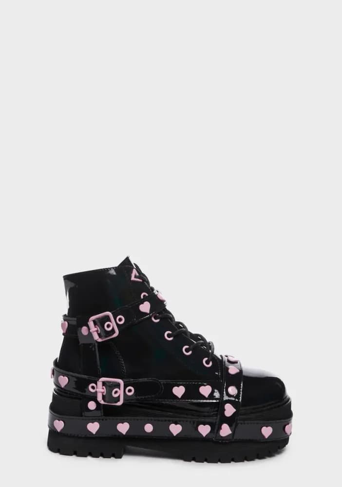 Slayr Bndg Heart Boots