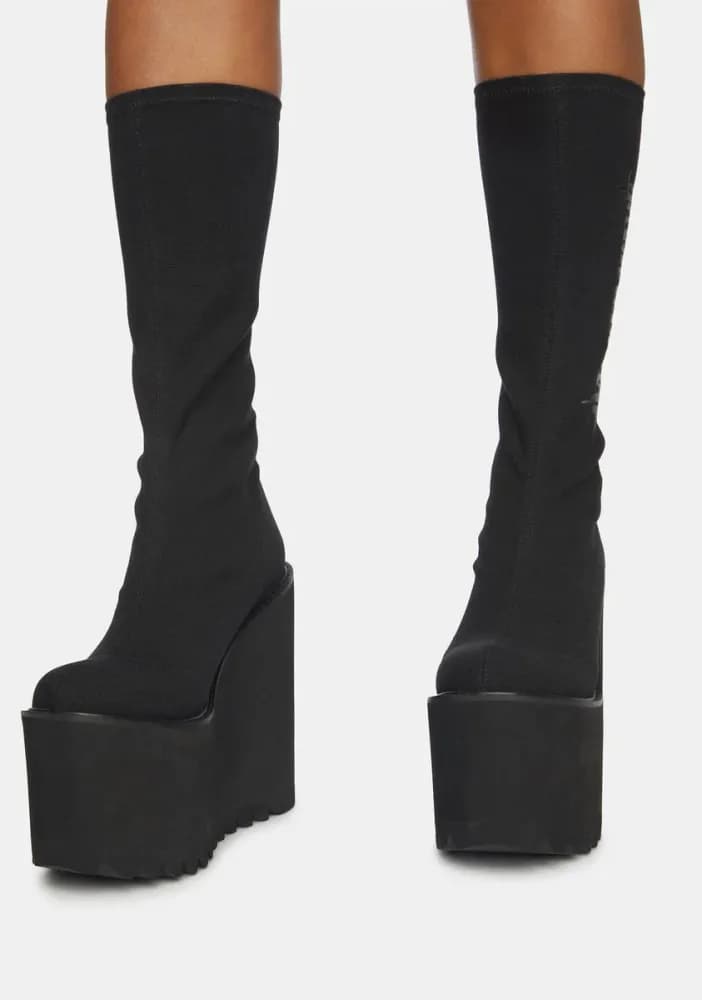 Synth Unisex Stretch Logo Traitor Boots