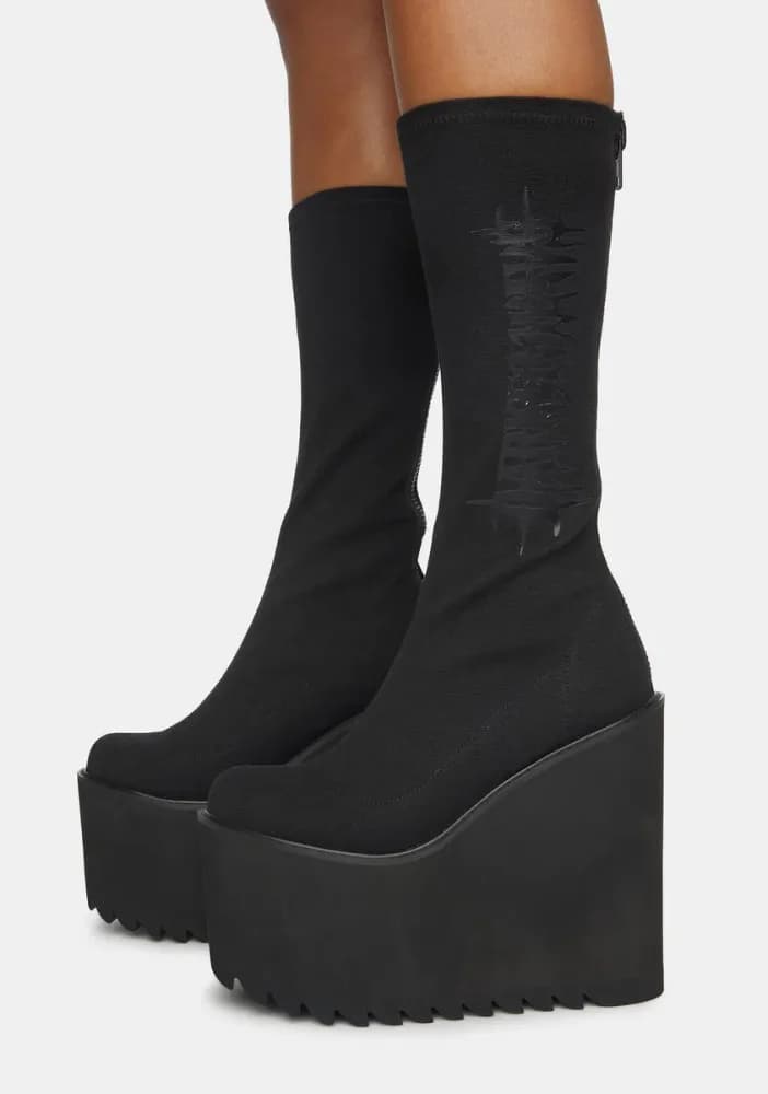 Synth Unisex Stretch Logo Traitor Boots