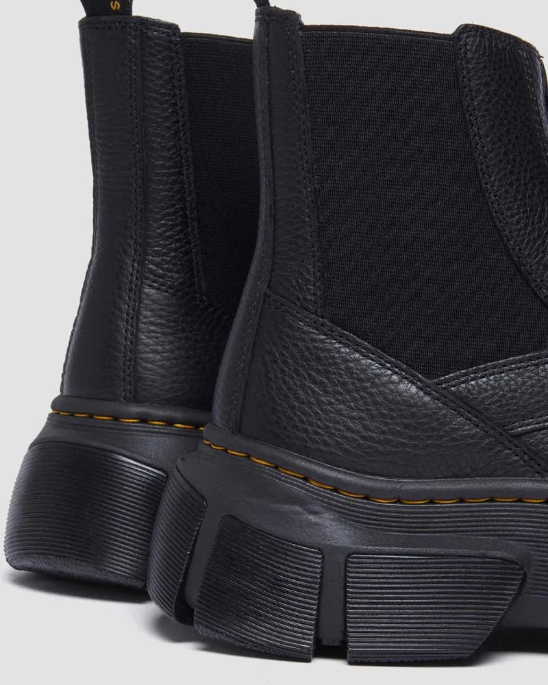 DMXL Zip Chelsea leather boots