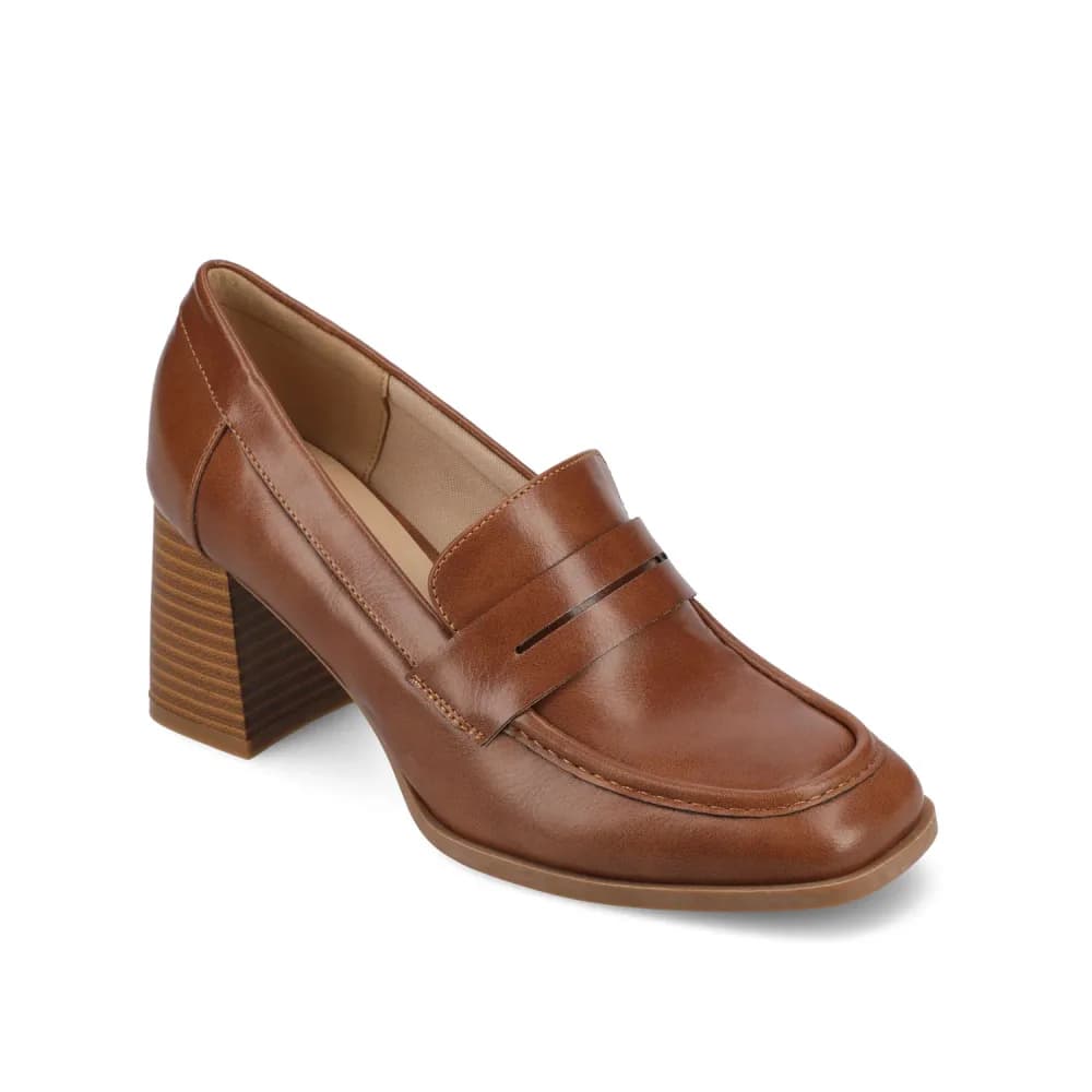 MALLEAH BLOCK HEEL LOAFERS IN WIDE