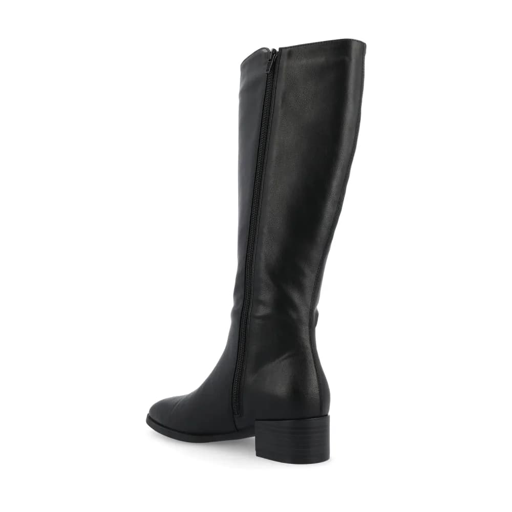 DEVRI KNEE HIGH BOOTS IN EXTRA WIDE CALF