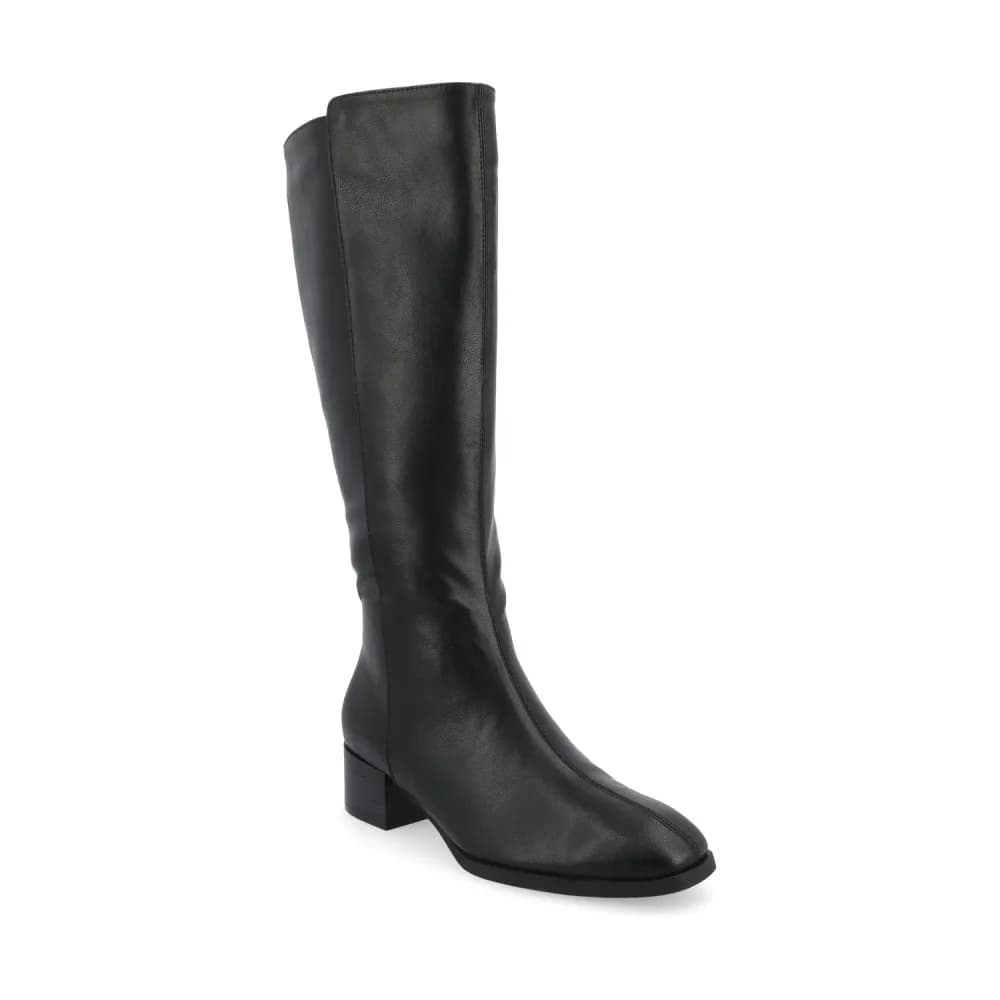 DEVRI KNEE HIGH BOOTS IN EXTRA WIDE CALF