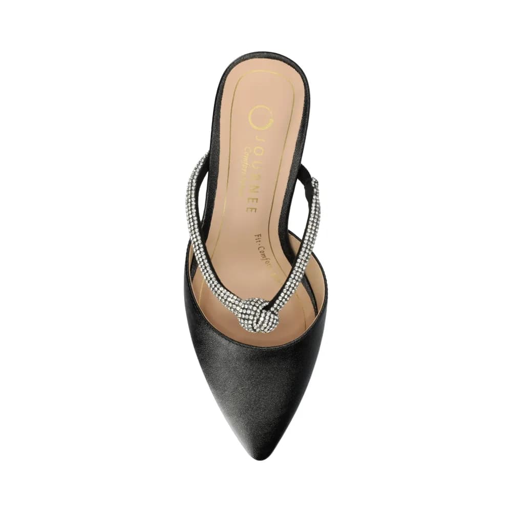 LUNNA STILETTO HEEL MULES IN WIDE