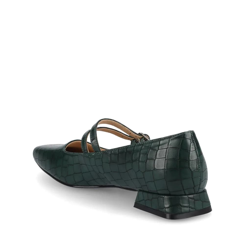 GREDAH MARY JANE FLATS IN VEGAN LEATHER