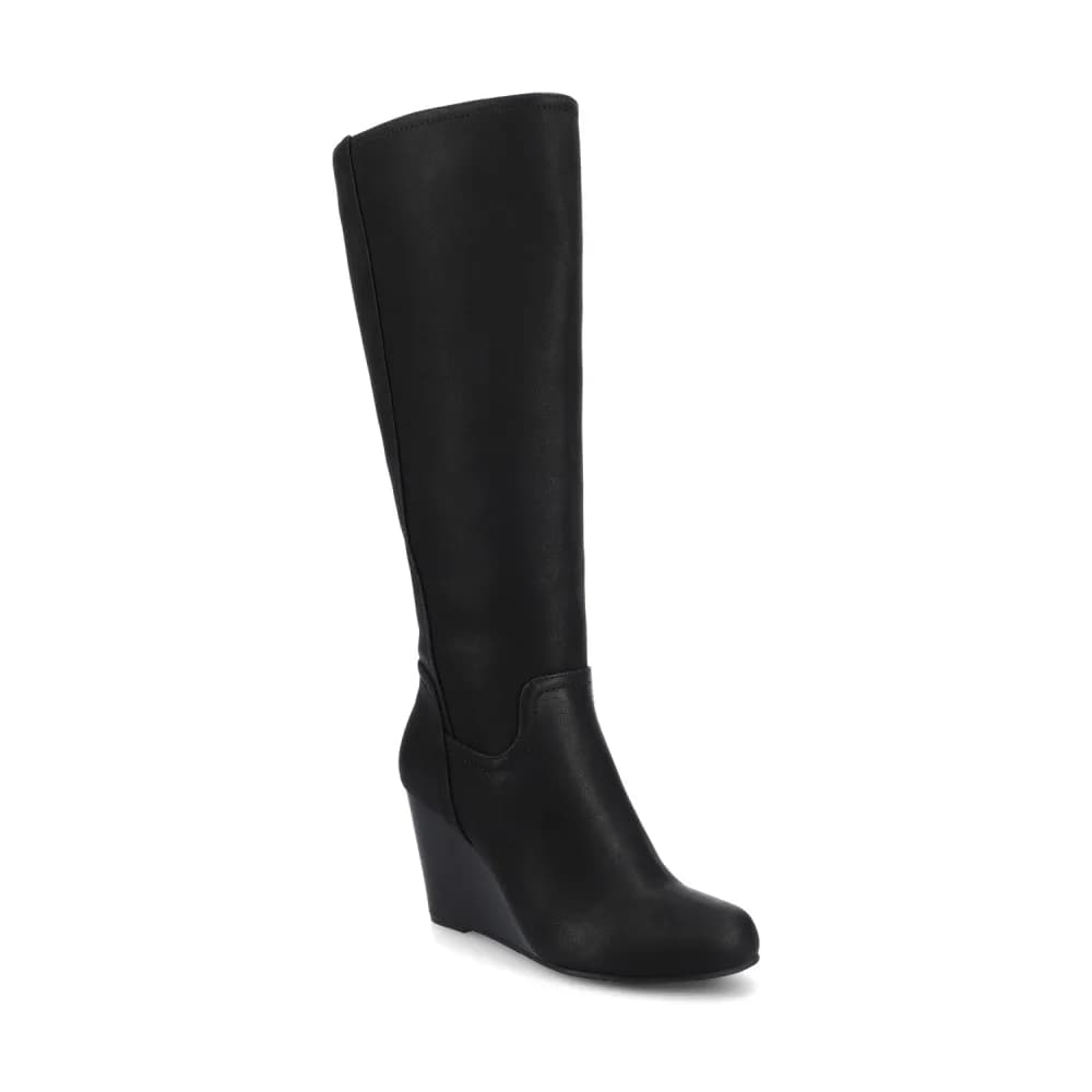 LANGLY KNEE-HIGH BOOTS IN VEGAN LEATHER