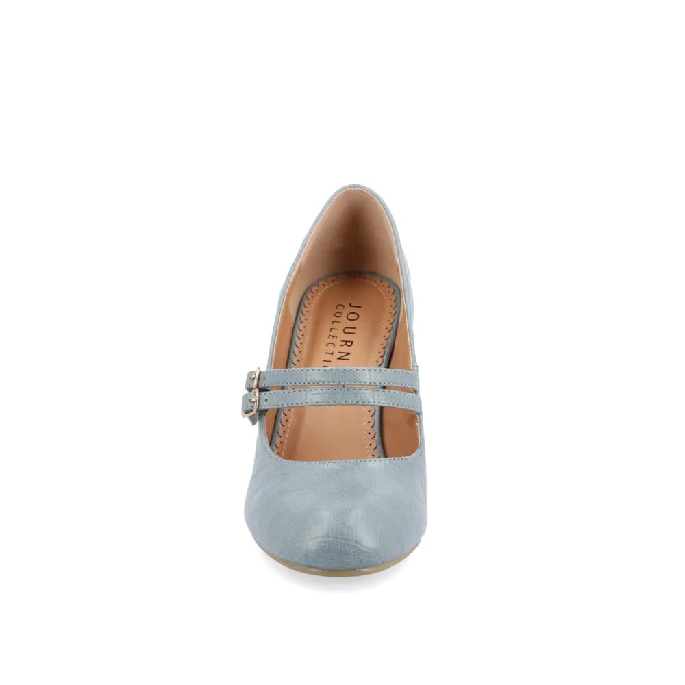 WINDY CROCO MARY JANE PUMP HEELS IN NARROW