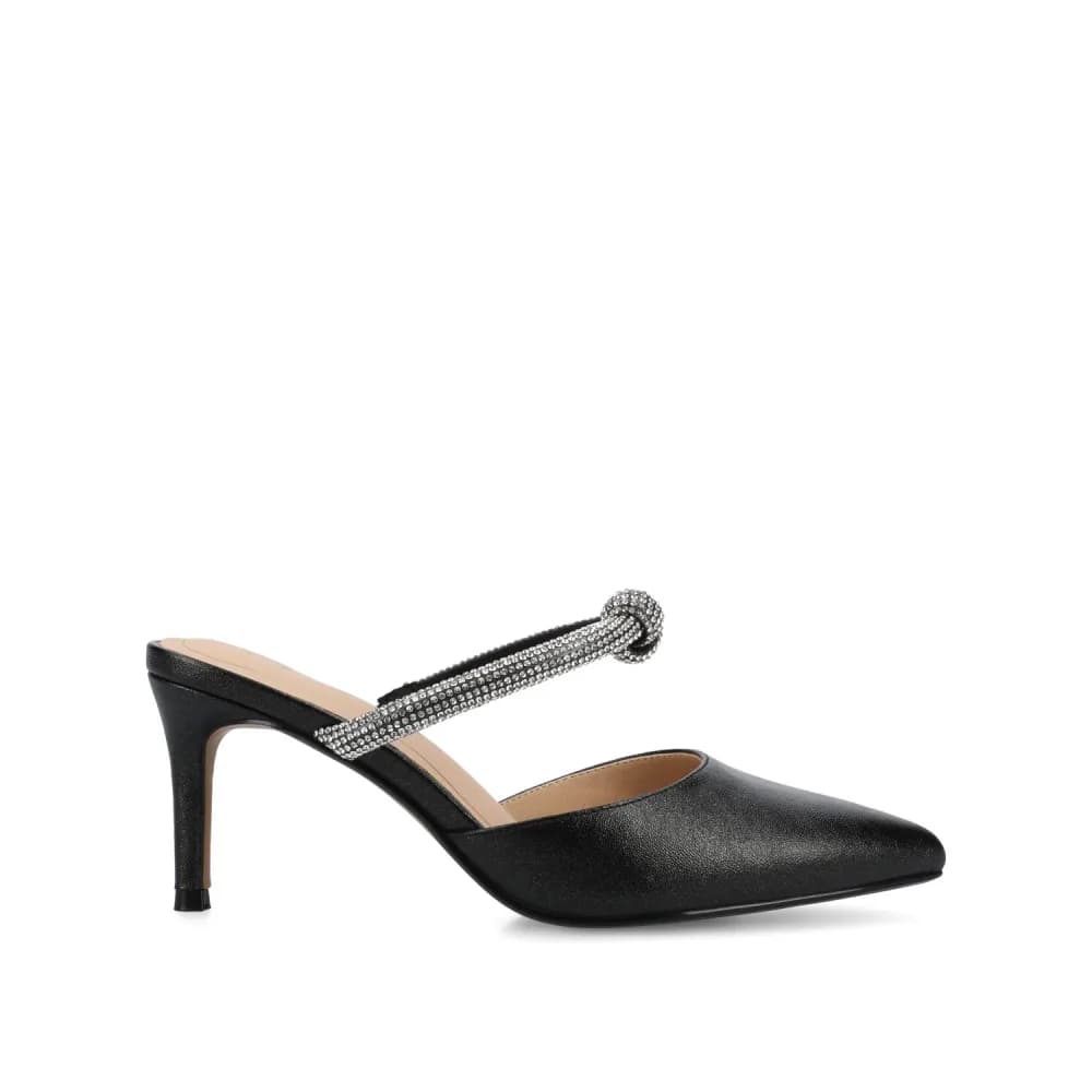 LUNNA STILETTO HEEL MULES IN WIDE