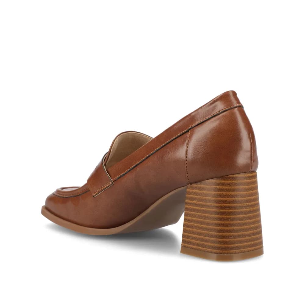 MALLEAH BLOCK HEEL LOAFERS IN WIDE