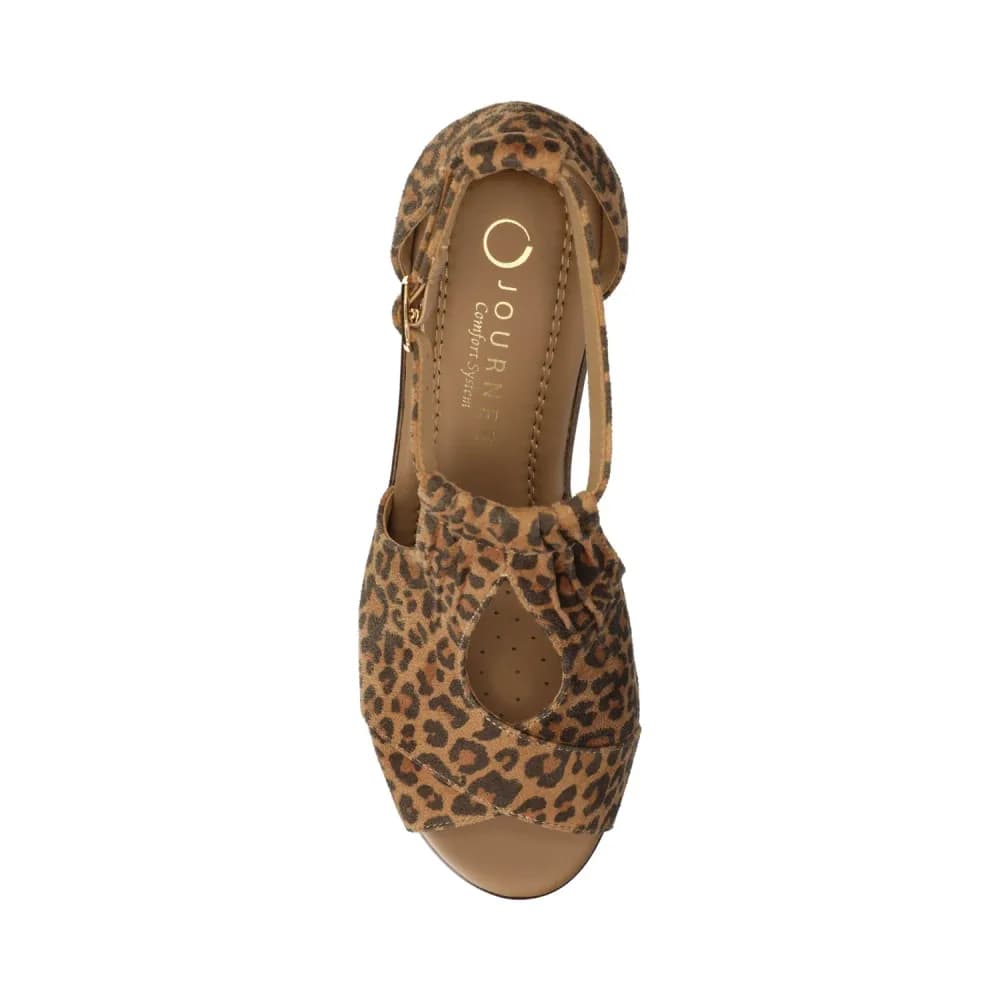 KEDZIE WEDGE HEELED SANDALS IN WIDE