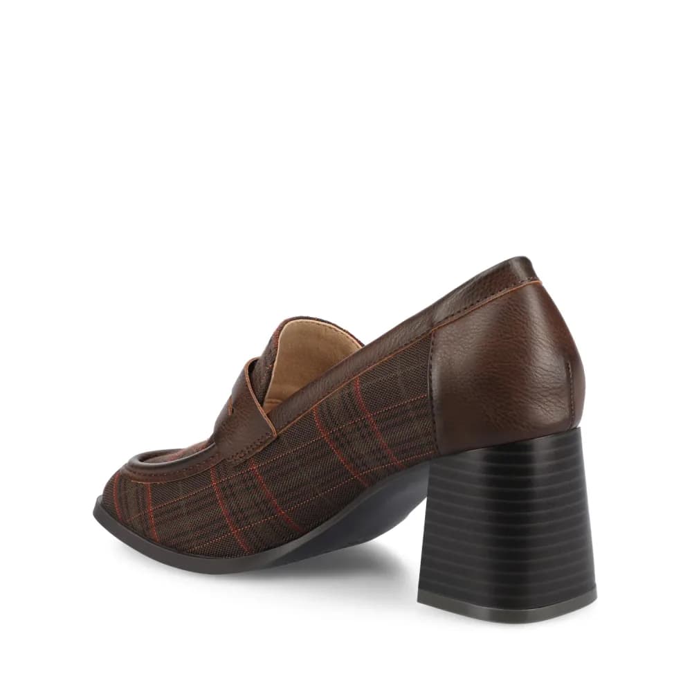 MALLEAH BLOCK HEEL LOAFERS