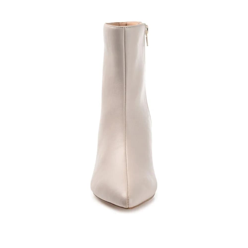 ARELY POINTED TOE BOOTIES IN VEGAN LEATHER