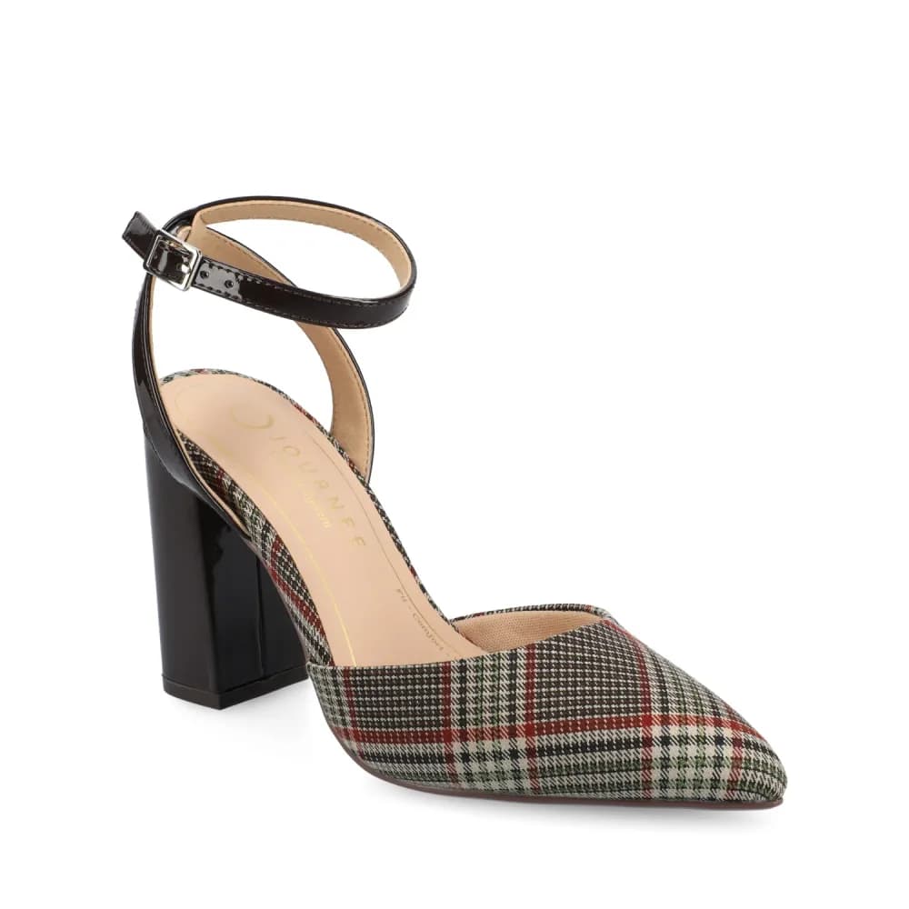 TYYRA IN CREAM CHOCOLATE PLAID