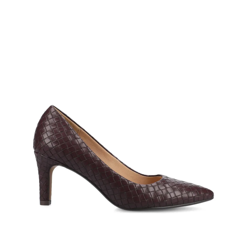 SCYLEE IN OXBLOOD WOVEN