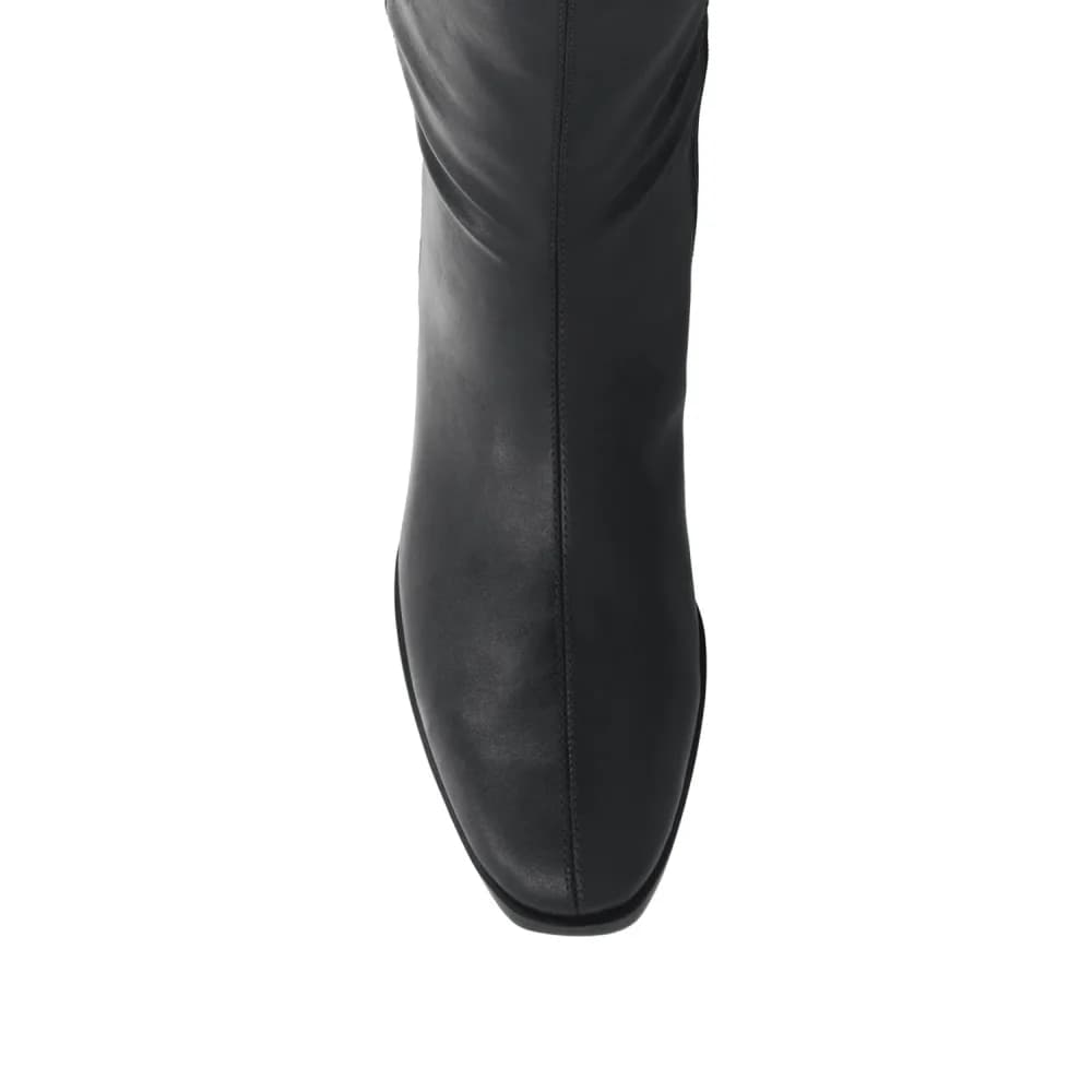 DEVRI KNEE HIGH BOOTS IN EXTRA WIDE CALF
