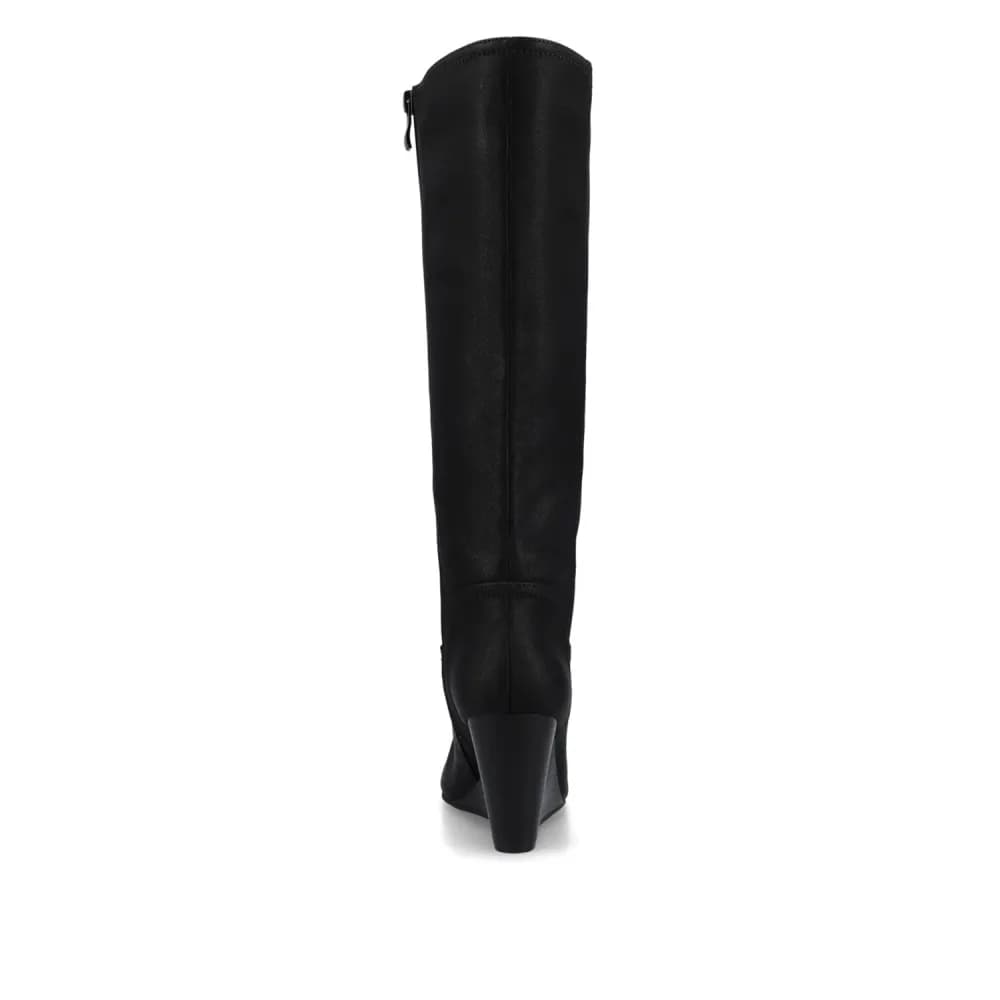 LANGLY KNEE-HIGH BOOTS IN VEGAN LEATHER