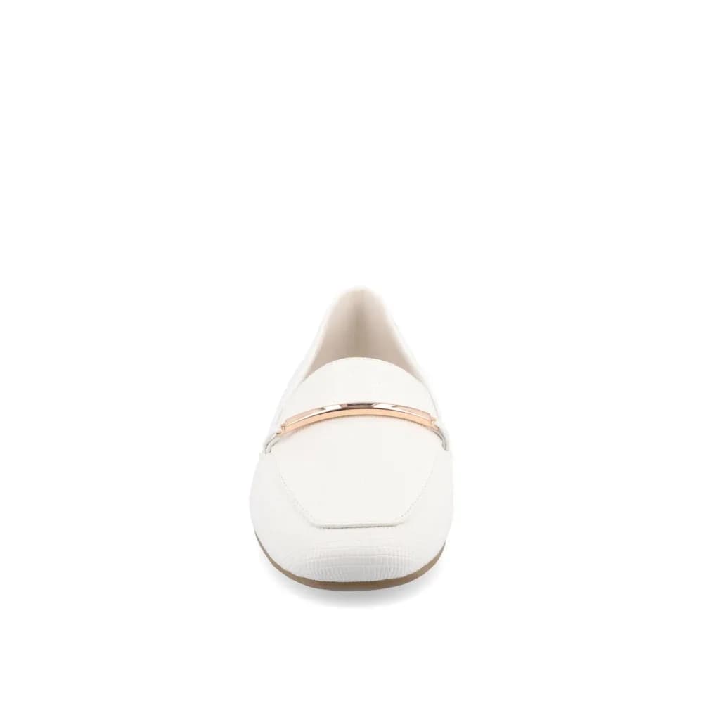 WRENN PRINTED LOAFER FLATS IN WIDE