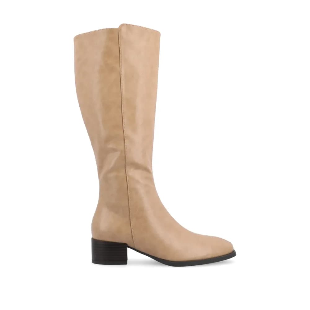 DEVRI KNEE HIGH BOOTS IN EXTRA WIDE CALF