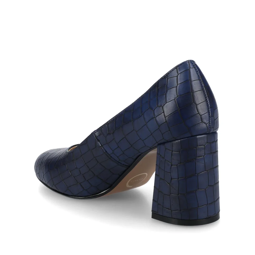 SERAPHINA BLOCK HEEL PUMPS