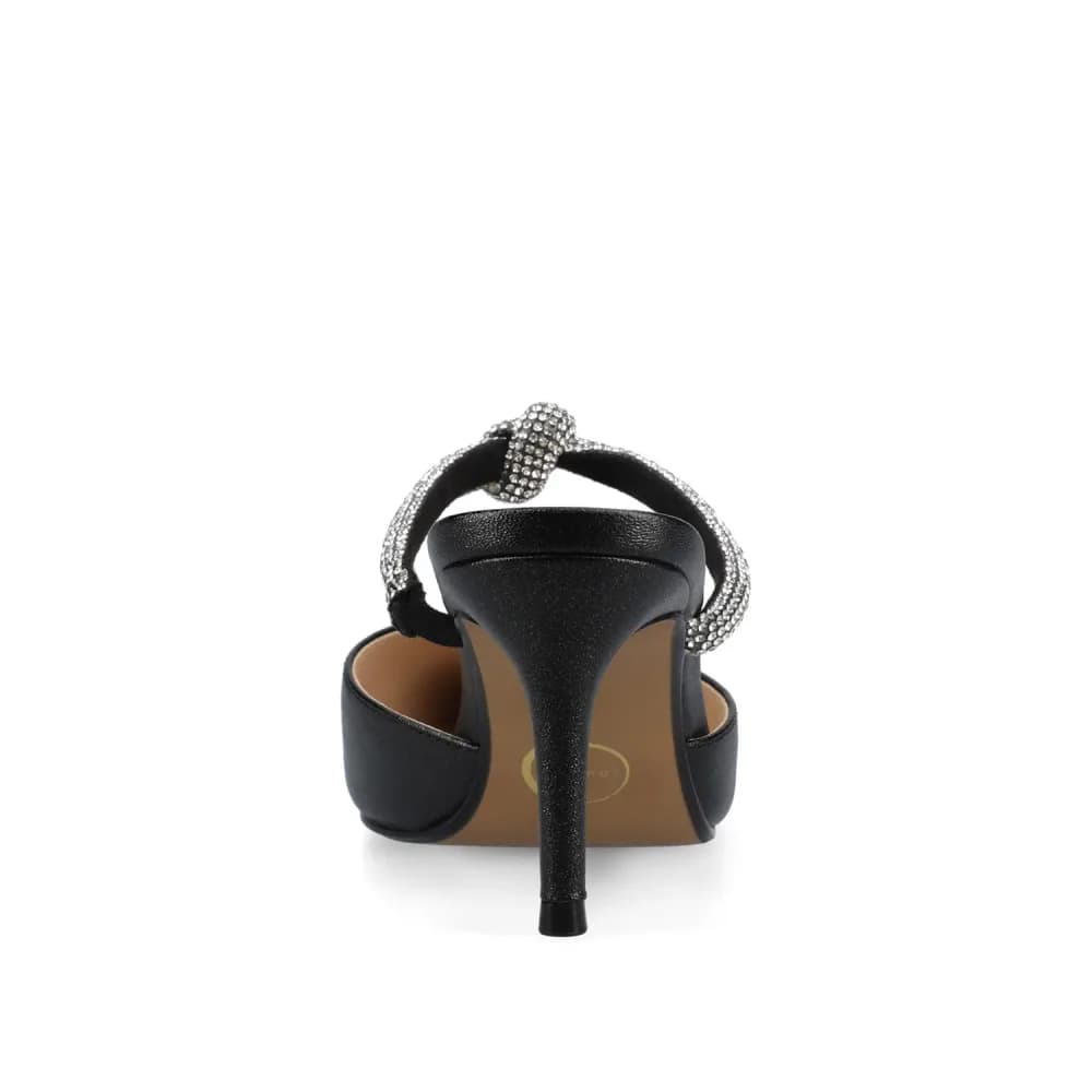 LUNNA STILETTO HEEL MULES IN WIDE