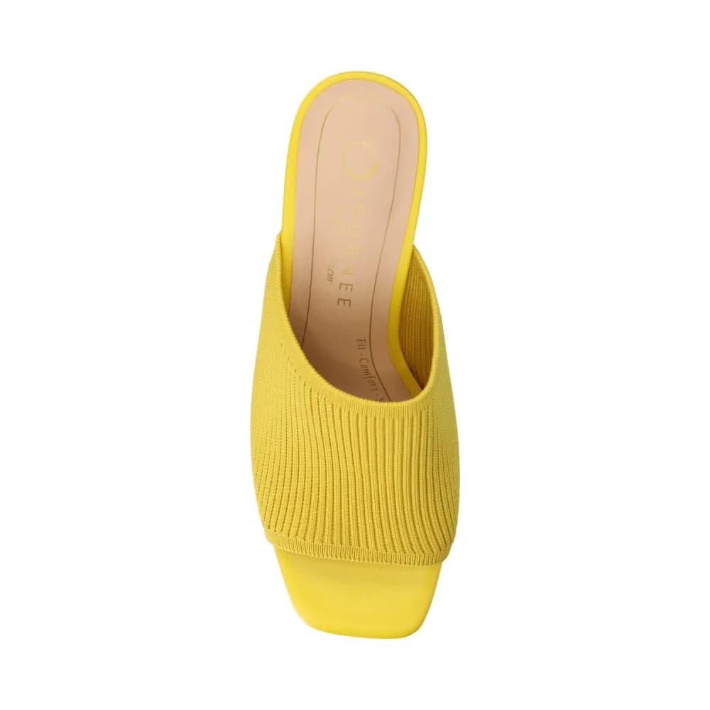 LORENNA MULE BLOCK HEELS IN WIDE