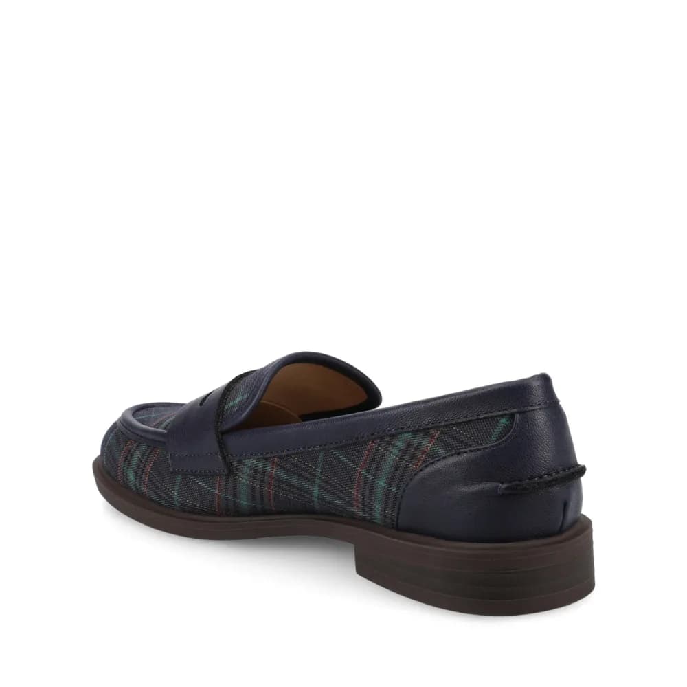 BROOKS NAVY PLAID