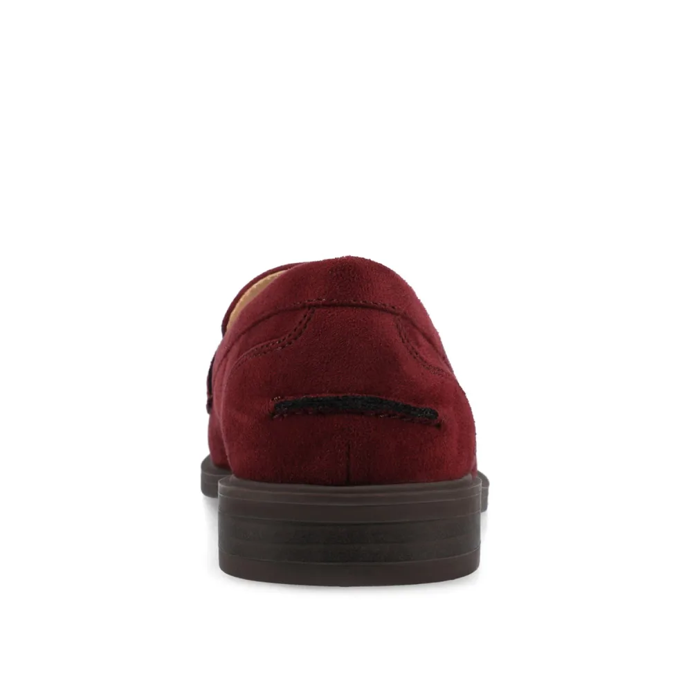 BROOKS IN OXBLOOD SUEDE