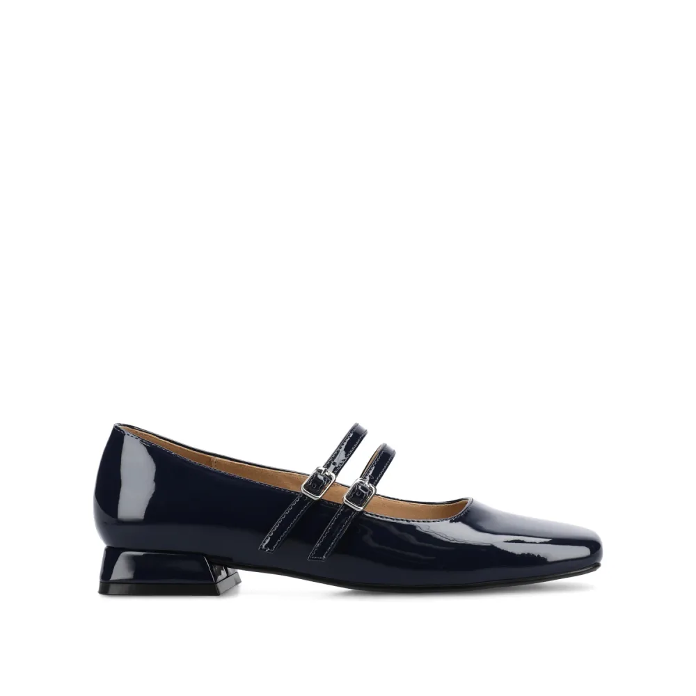 GREDAH MARY JANE DRESS FLATS IN WIDE