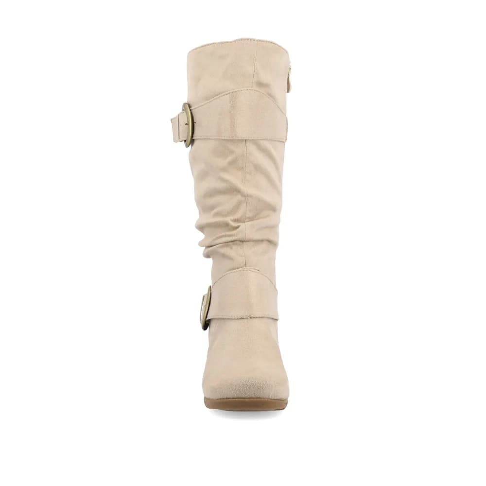 JESTER KNEE HIGH BOOTS IN WIDE CALF