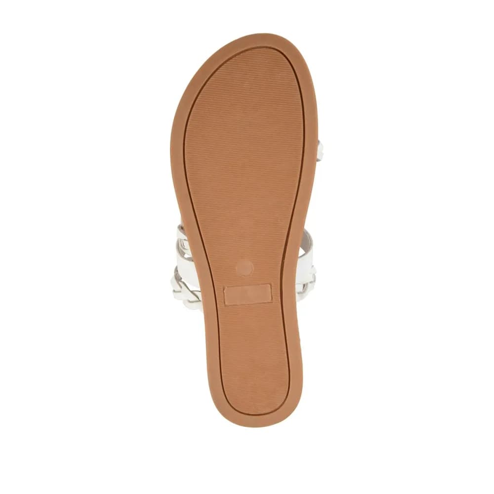 COLETTE SLIDE SANDALS IN VEGAN LEATHER