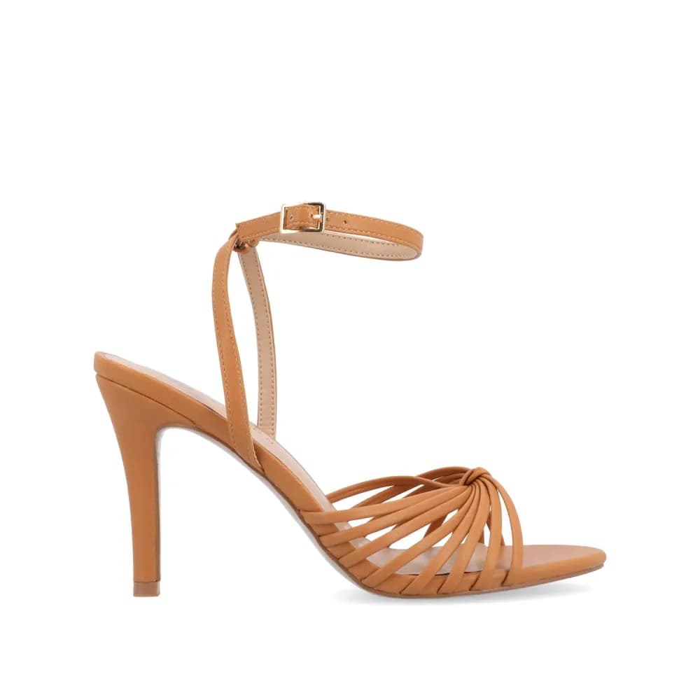 VANITA STILETTO HEELS IN VEGAN LEATHER IN WIDE