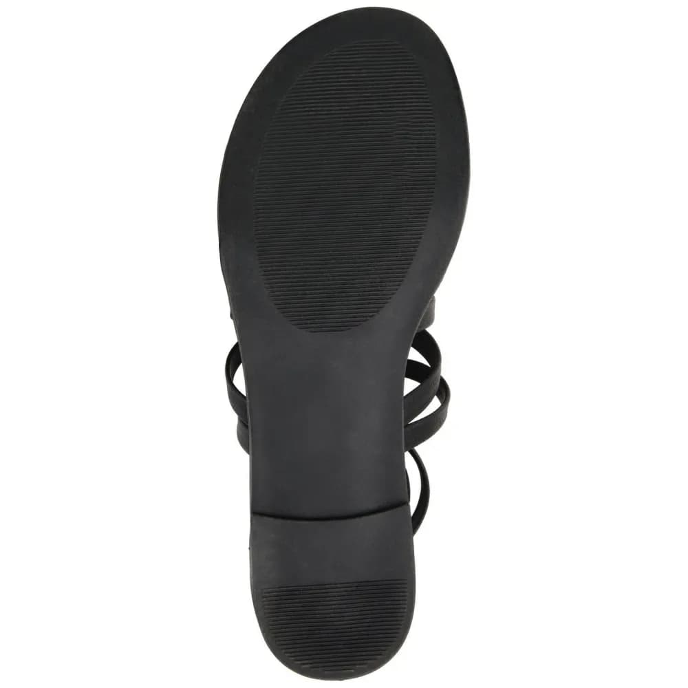 ZAILIE GLADIATOR SANDALS IN VEGAN LEATHER