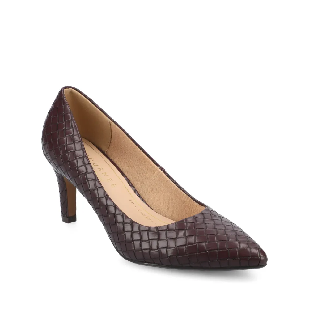 SCYLEE IN OXBLOOD WOVEN