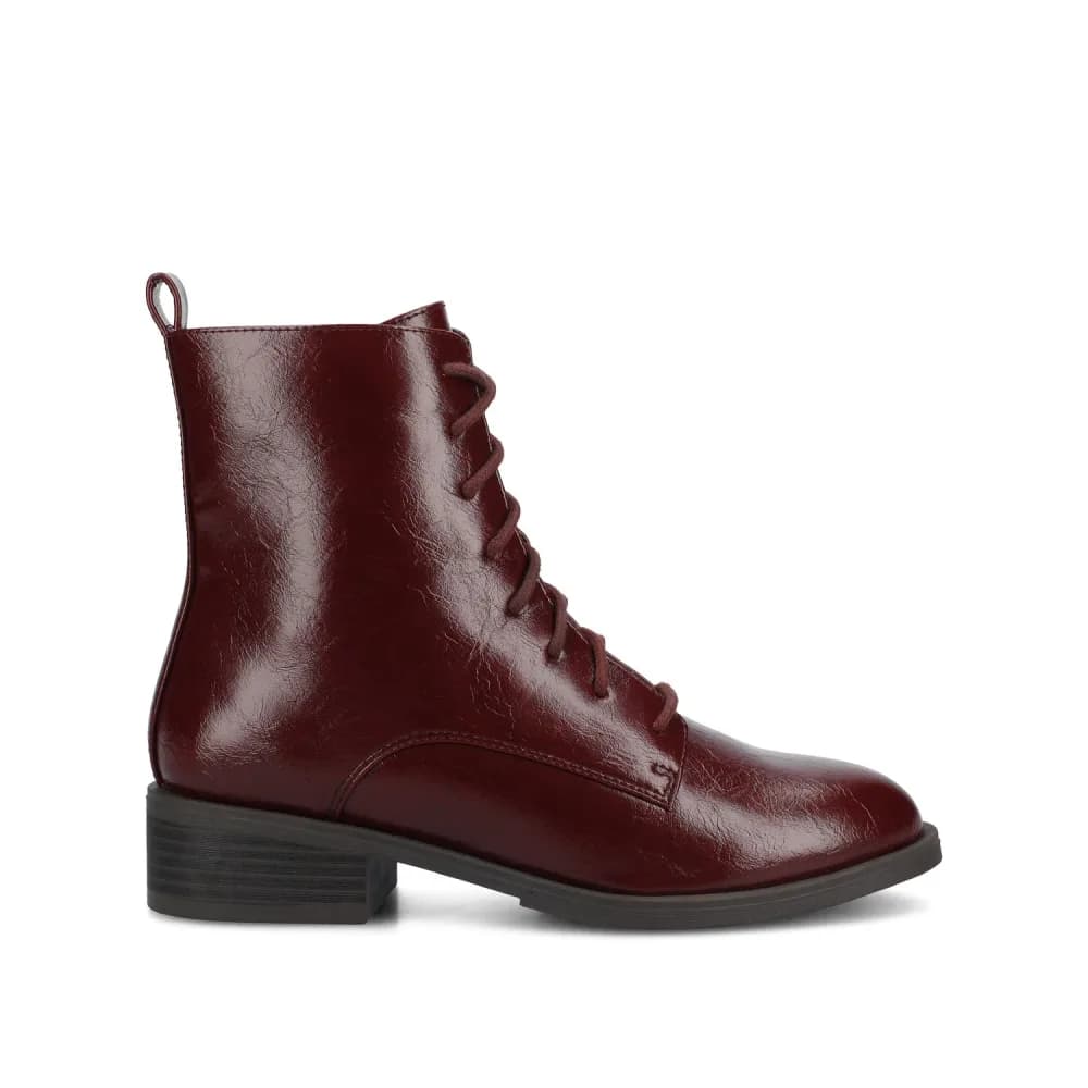VIENNA COMBAT BOOTIES IN WIDE