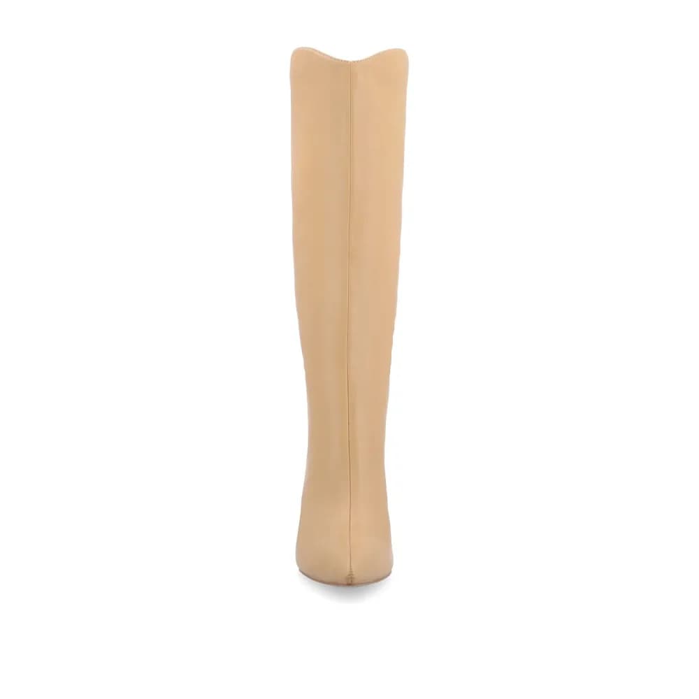 REHELA KNEE HIGH BOOTS IN VEGAN LEATHER