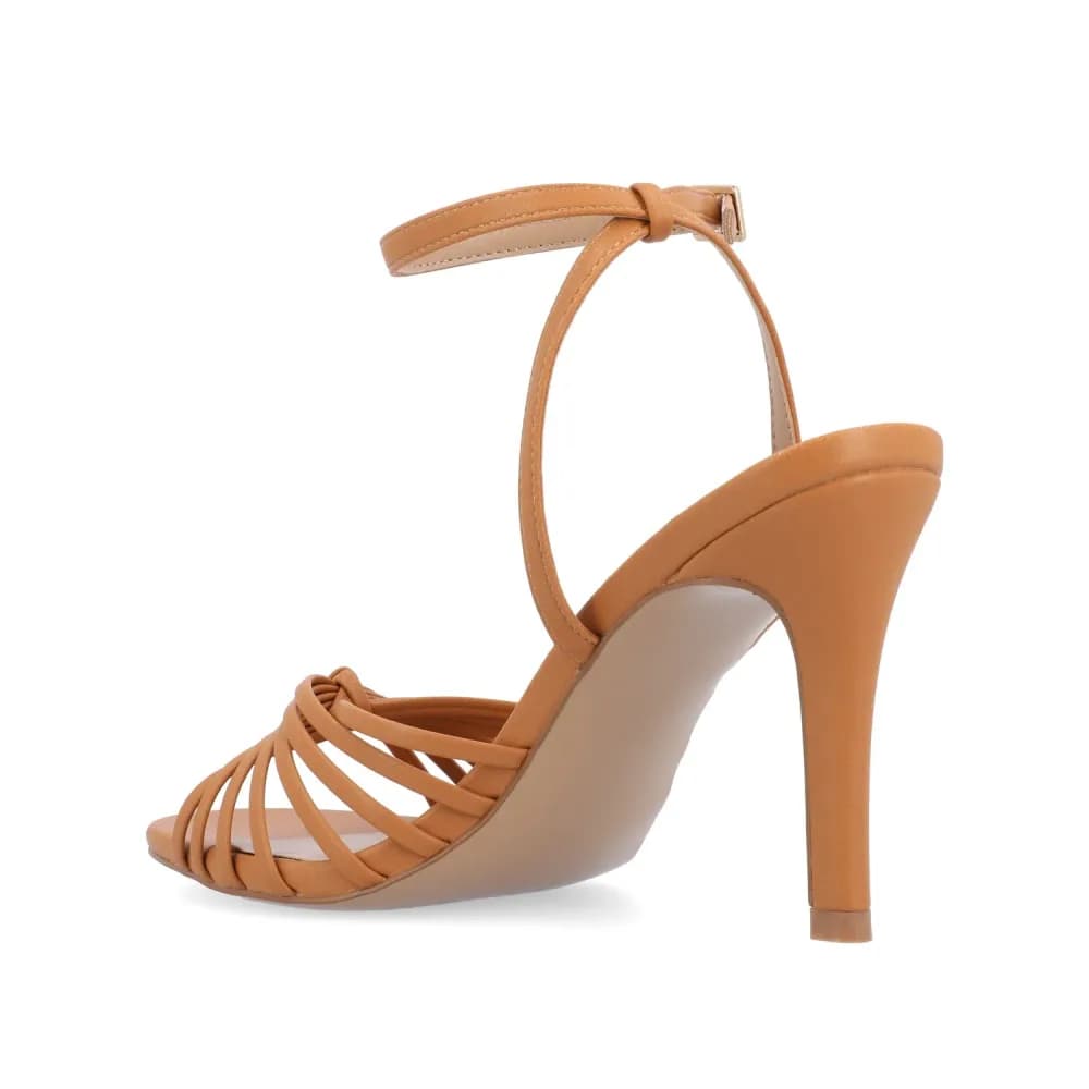 VANITA STILETTO HEELS IN VEGAN LEATHER IN WIDE