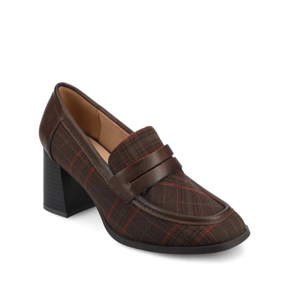 MALLEAH BLOCK HEEL LOAFERS