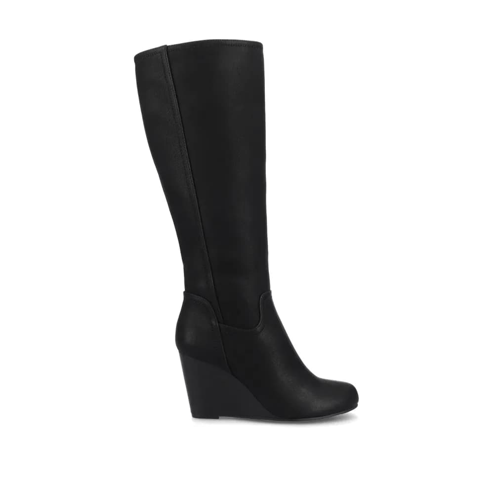 LANGLY KNEE-HIGH BOOTS IN VEGAN LEATHER