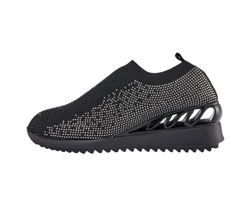 BELLA-Black Multi | Lady Couture