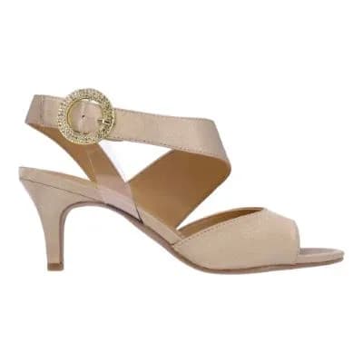 SAFIRA- BEIGE SATIN| J Renee