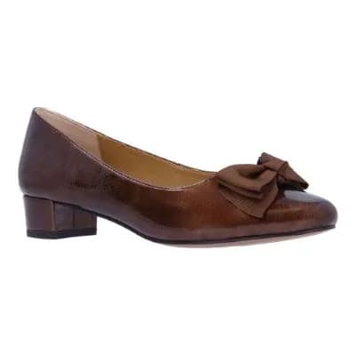 CAMEO |J Rene-BRONZE PATENT/GROSGRAIN