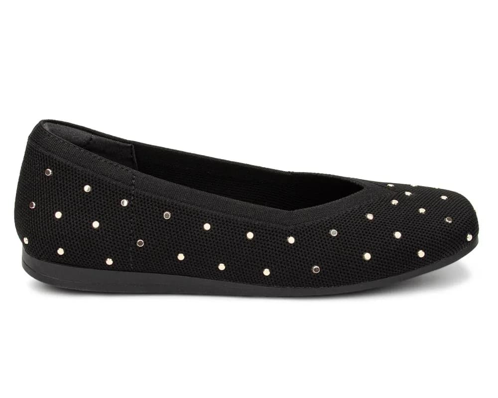 NIKI-Black Knit with Studs | Ros Hommerson