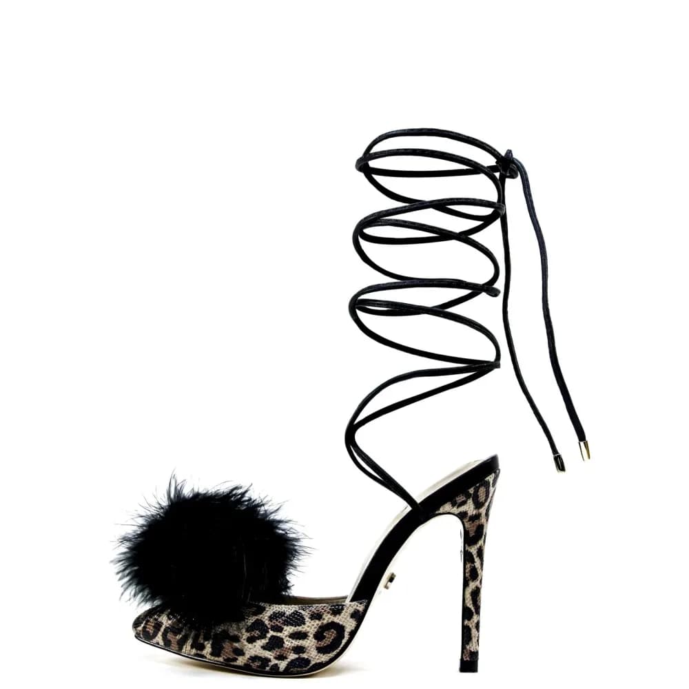 Tessa Strappy Animal Print Pumps