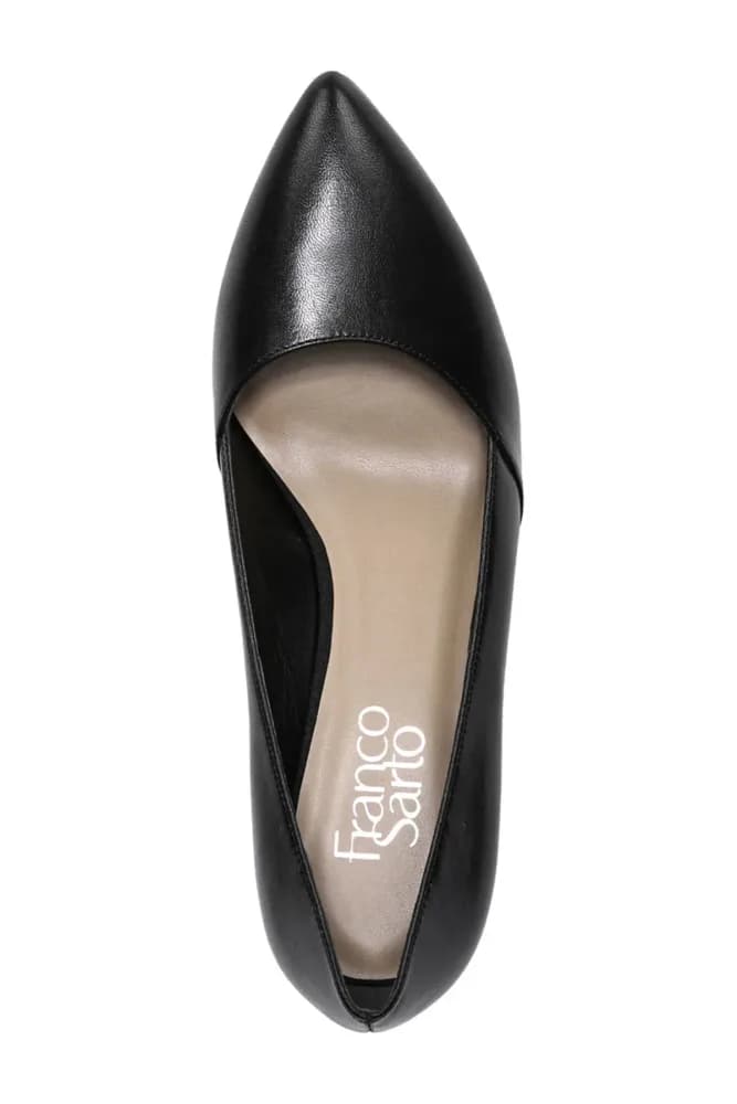 Frankie Leather Wedge Pump